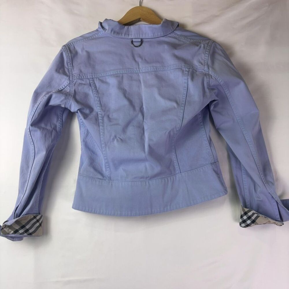 Burberry Light Lavender Jean Jacket - Picture 2 of 3